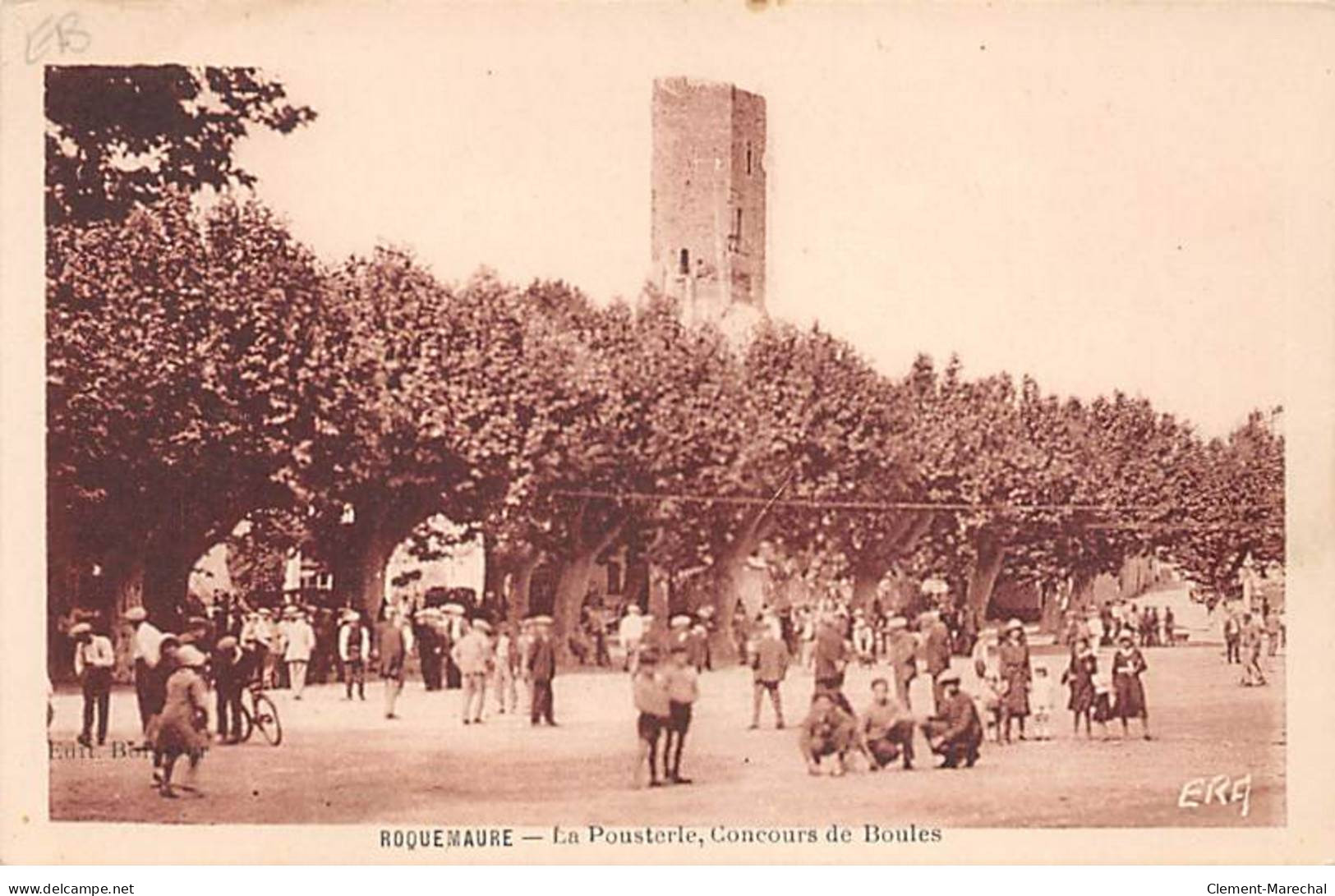 ROQUEMAURE - La Pousterle - Concours De Boules - Très Bon état - Roquemaure