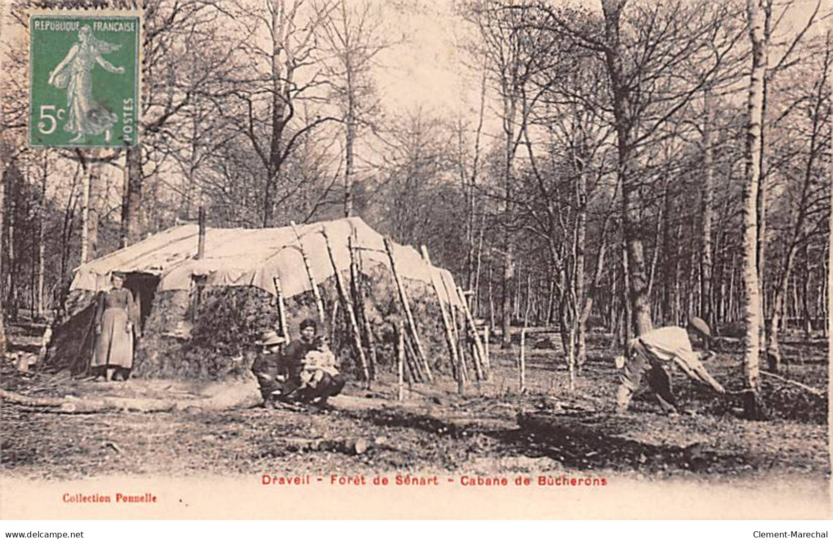 DRAVEIL - Forêt De Sénart - Cabane De Bûcherons - Très Bon état - Draveil