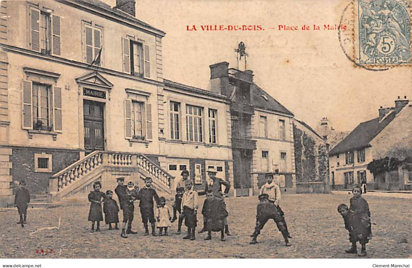 LA VILLE DU BOIS - Place De La Mairie - état - Altri & Non Classificati