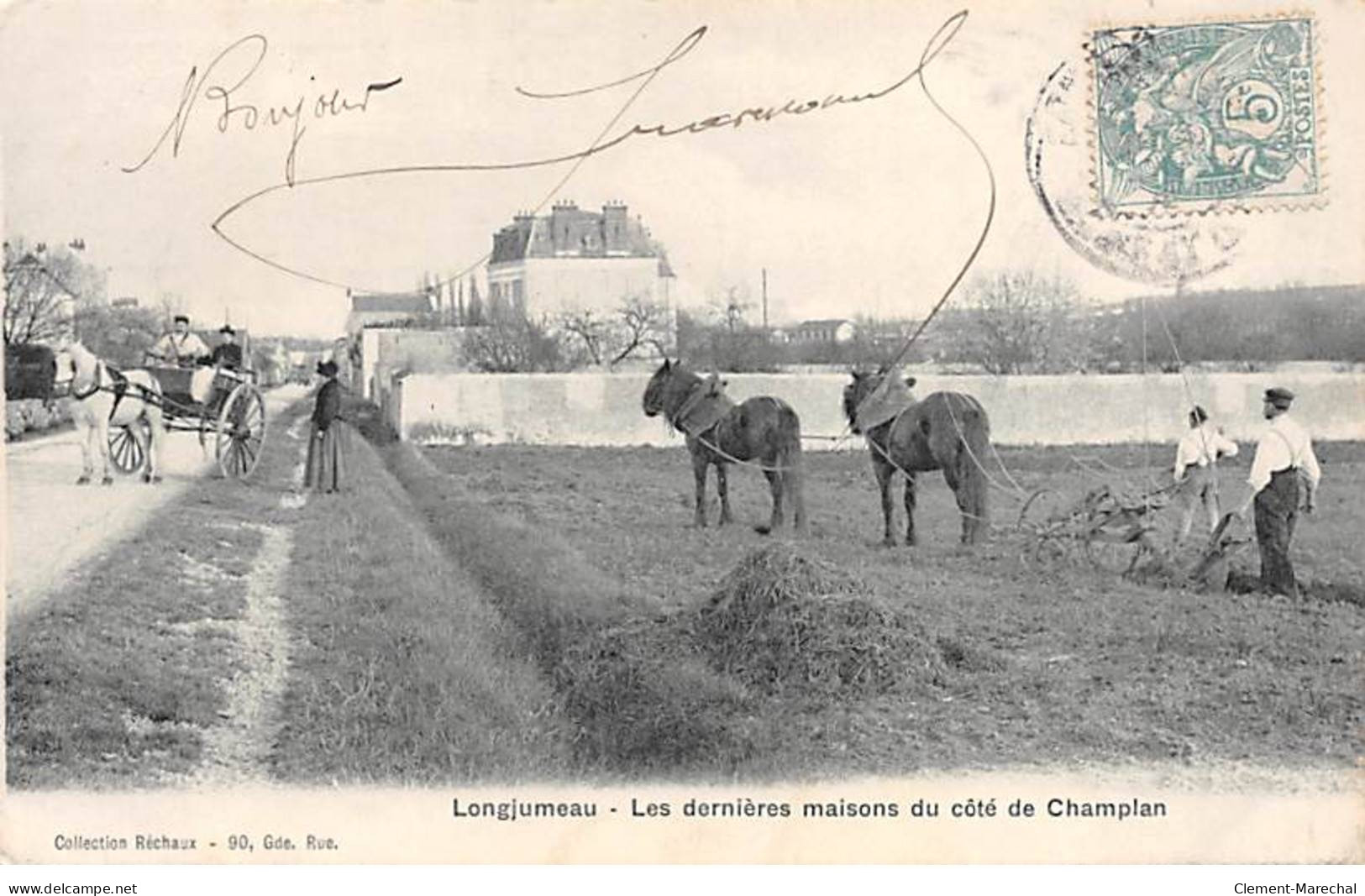 LONGJUMEAU - Les Dernières Maisons Du Côté De Champlan - Très Bon état - Longjumeau