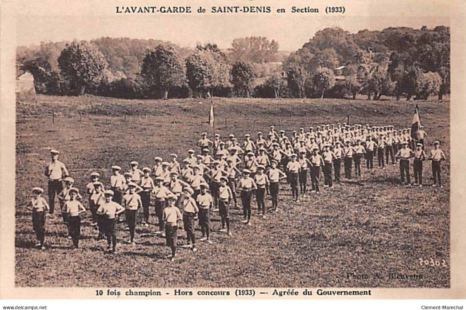 L'Avant Garde De SAINT DENIS En Section 1933 - Très Bon état - Saint Denis