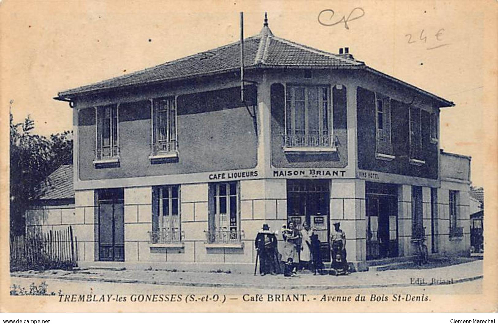 TREMBLAY LES GONESSES - Café BRIANT - Avenue Du Bois Saint Denis - Très Bon état - Tremblay En France