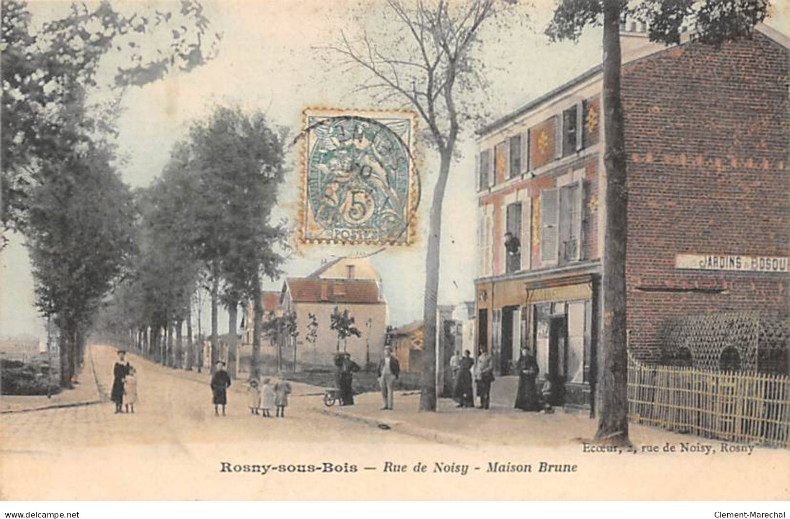 ROSNY SOUS BOIS - Rue De Noisy - Maison Brune - Très Bon état - Rosny Sous Bois