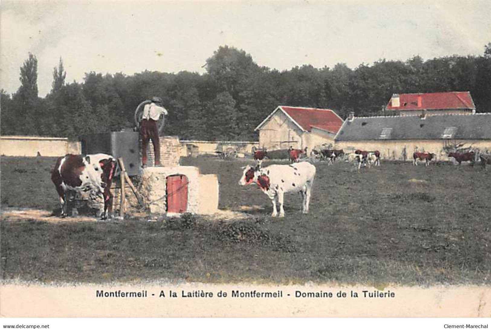 MONTFERMEIL - A La Laitière De Montfermeil - Domaine De La Tuilerie - Très Bon état - Montfermeil