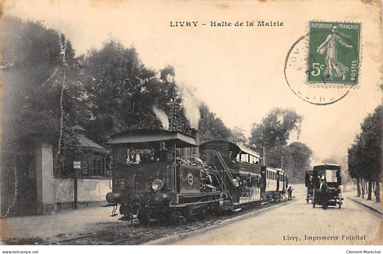 LIVRY - Halte De La Mairie - état - Livry Gargan