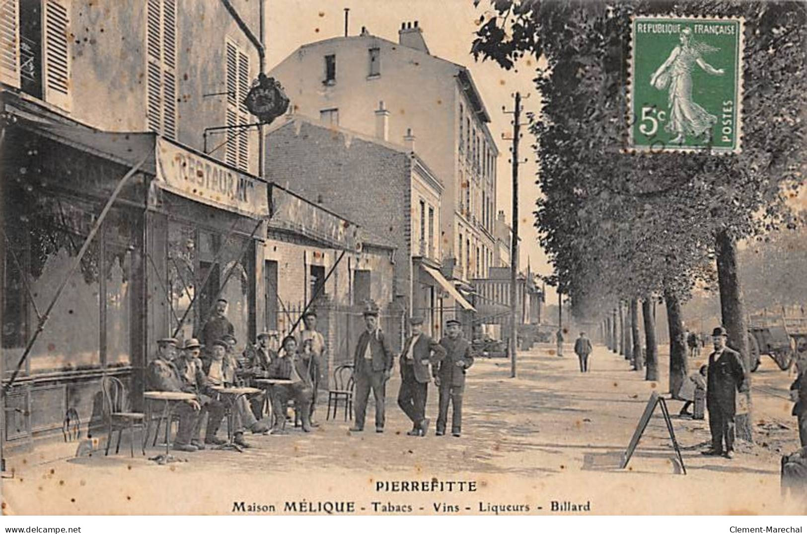 PIERREFITTE - Maison MELIQUE - Tabacs - état - Pierrefitte Sur Seine
