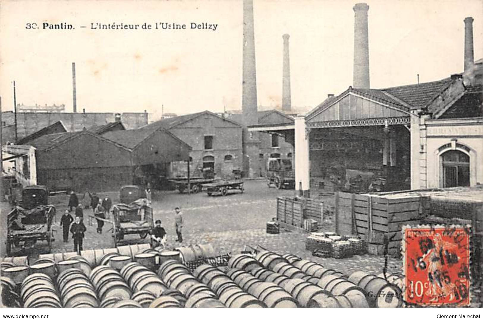 PANTIN - L'Intérieur De L'Usine Delizy - Très Bon état - Pantin