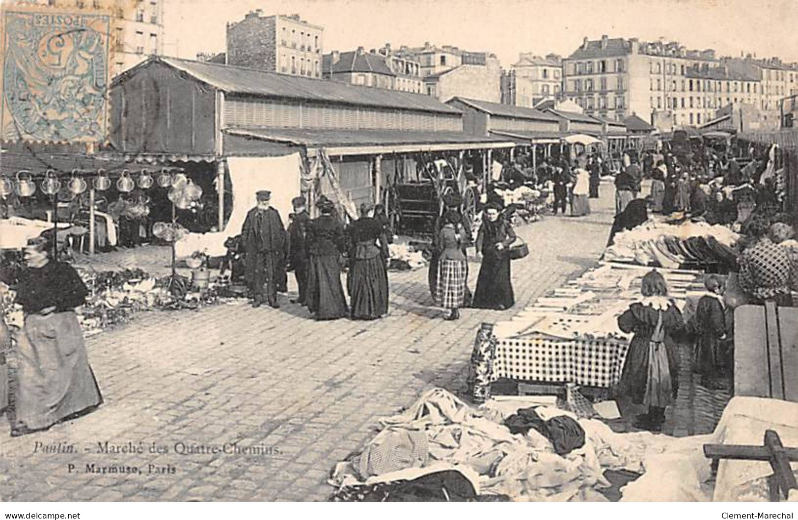 PANTIN - Marché Des Quatre Chemins - état - Pantin