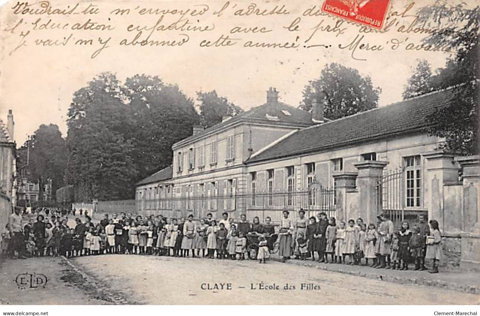 CLAYE - L'Ecole Des Filles - état - Claye Souilly