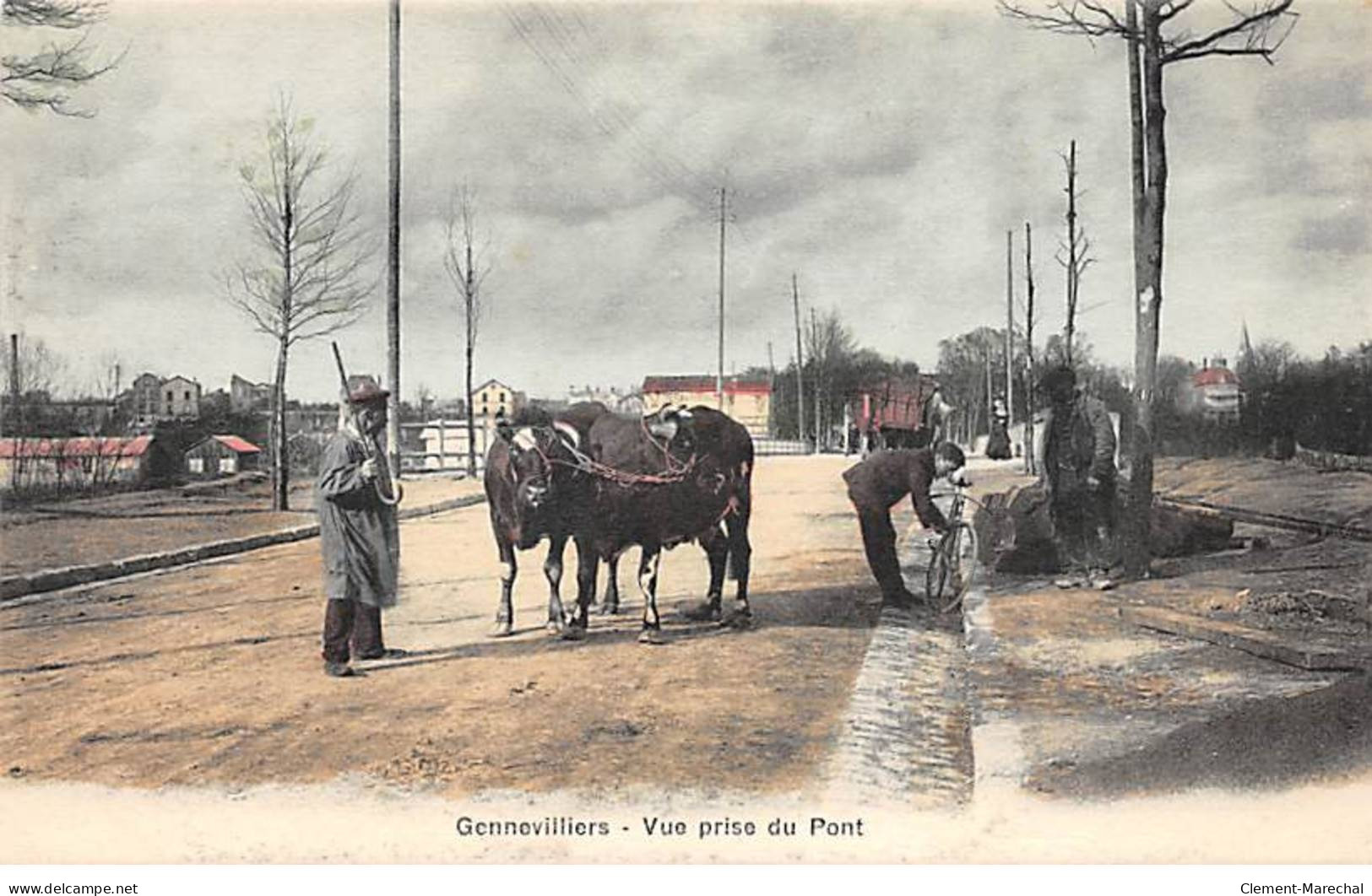 GENNEVILLIERS - Vue Prise Du Pont - Très Bon état - Gennevilliers