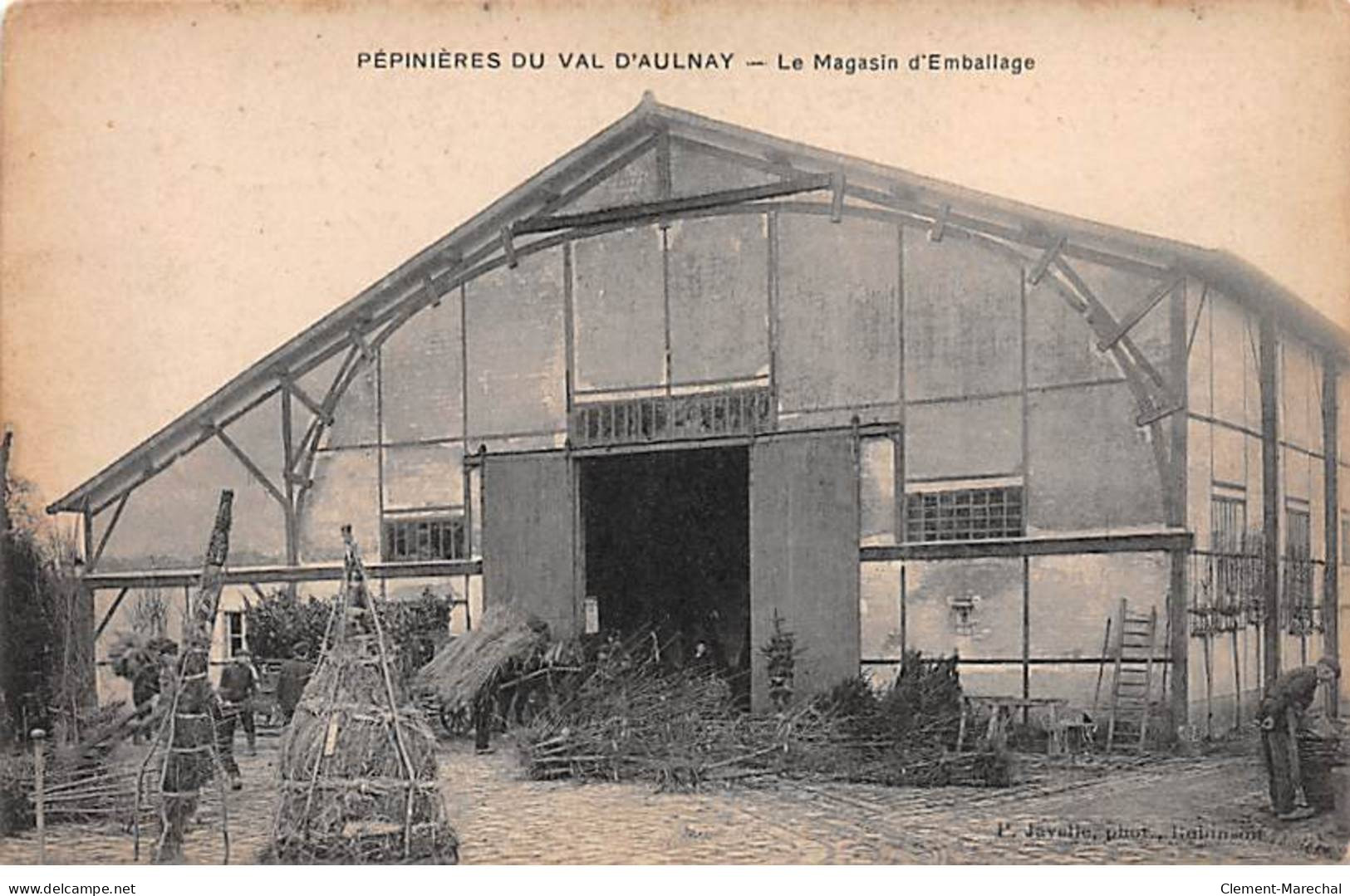 Pépinières Du VAL D'AULNAY - Le Magasin D'Emballage - Très Bon état - Otros & Sin Clasificación