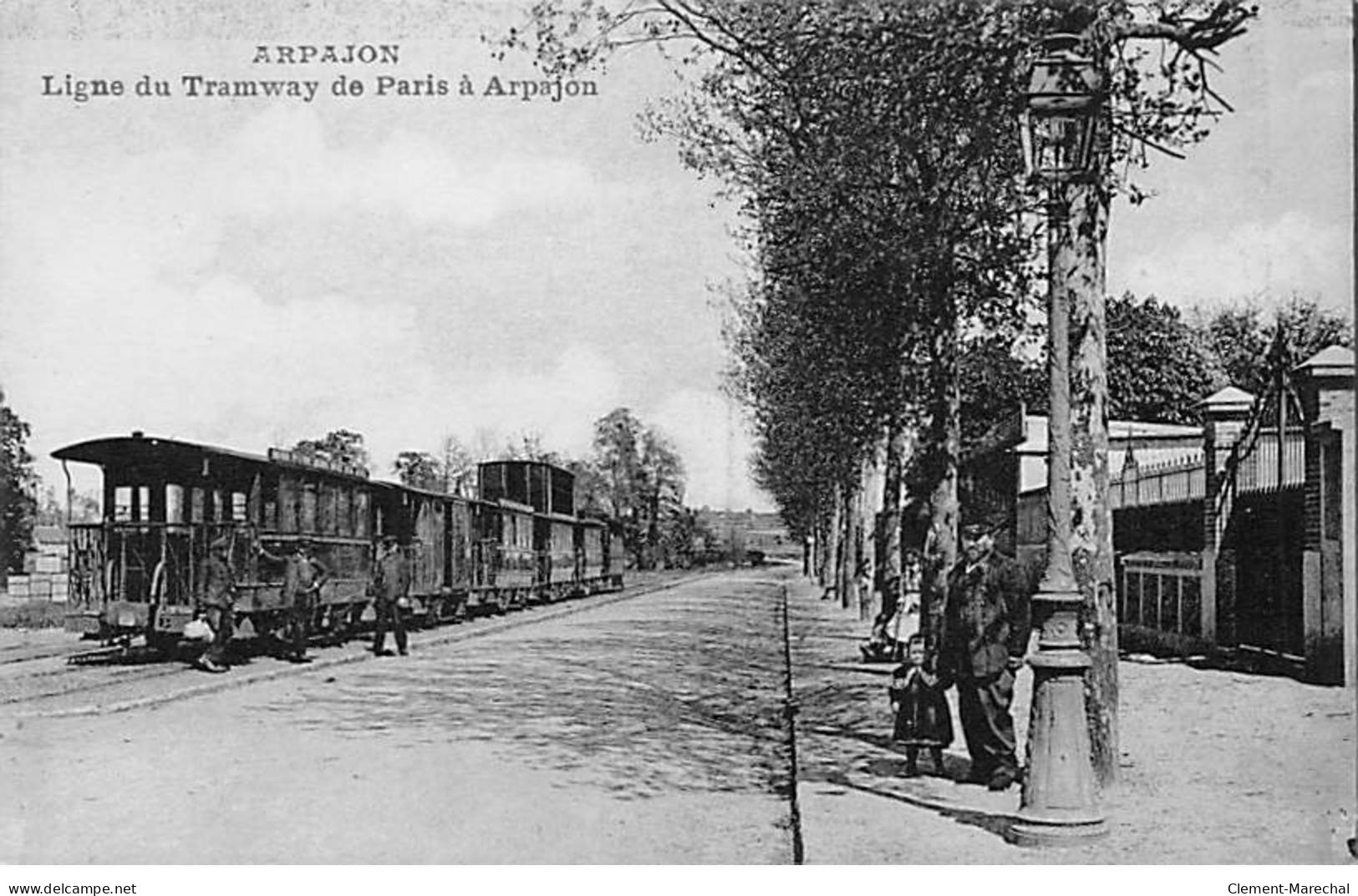 ARPAJON - Ligne Du Tramway De Paris à Arpajon - Très Bon état - Arpajon