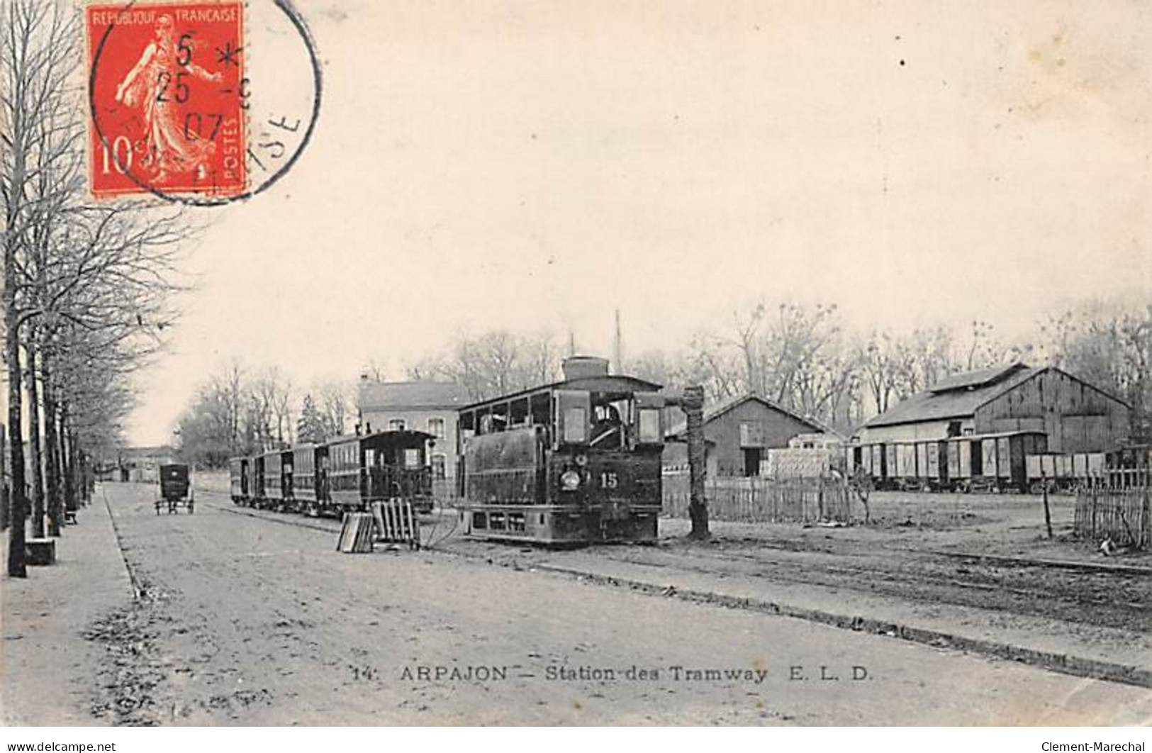 ARPAJON - Station Des Tramways - Très Bon état - Arpajon