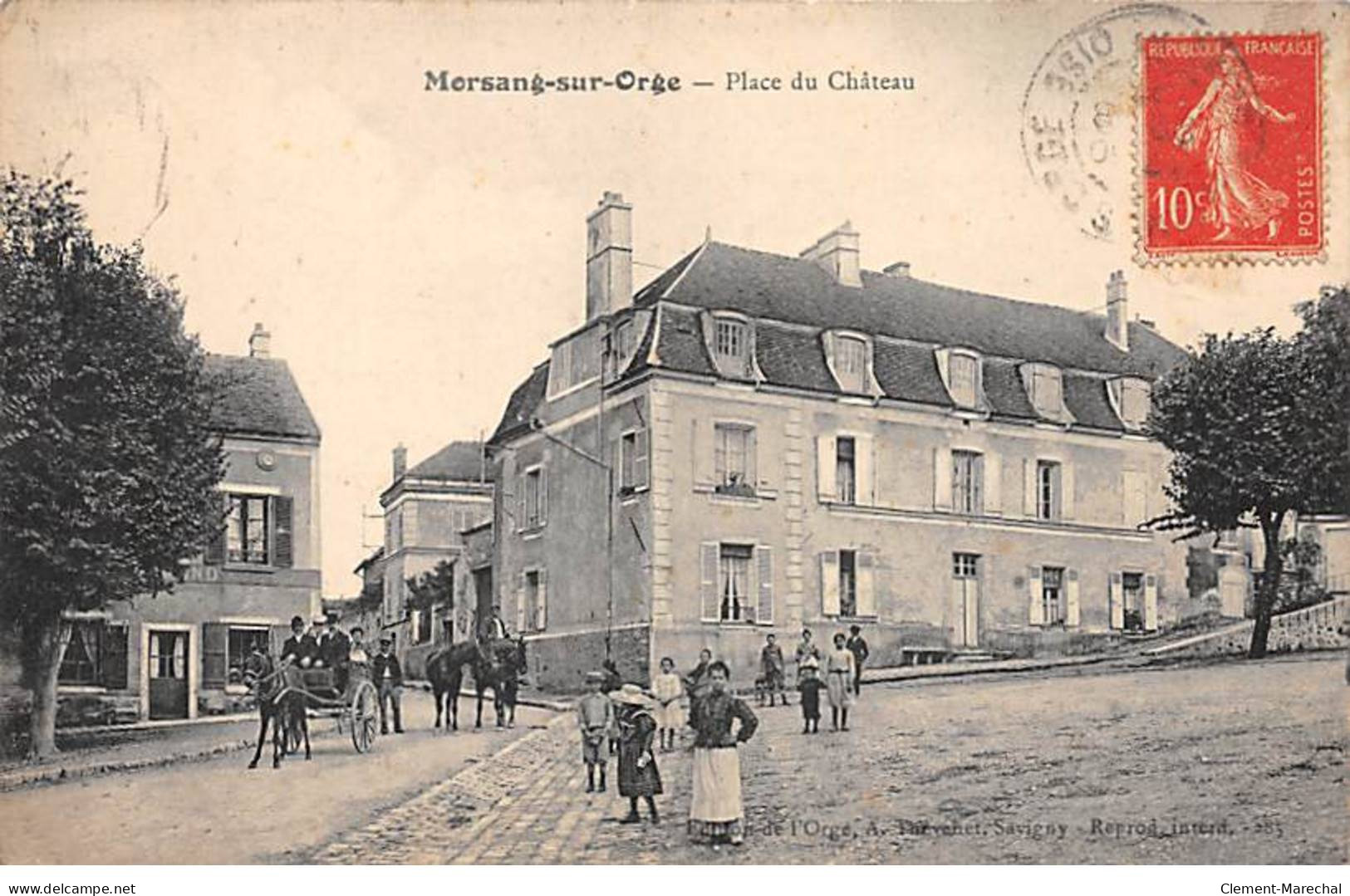 MORSANG SUR SORGE - Place Du Château - Très Bon état - Morsang Sur Orge