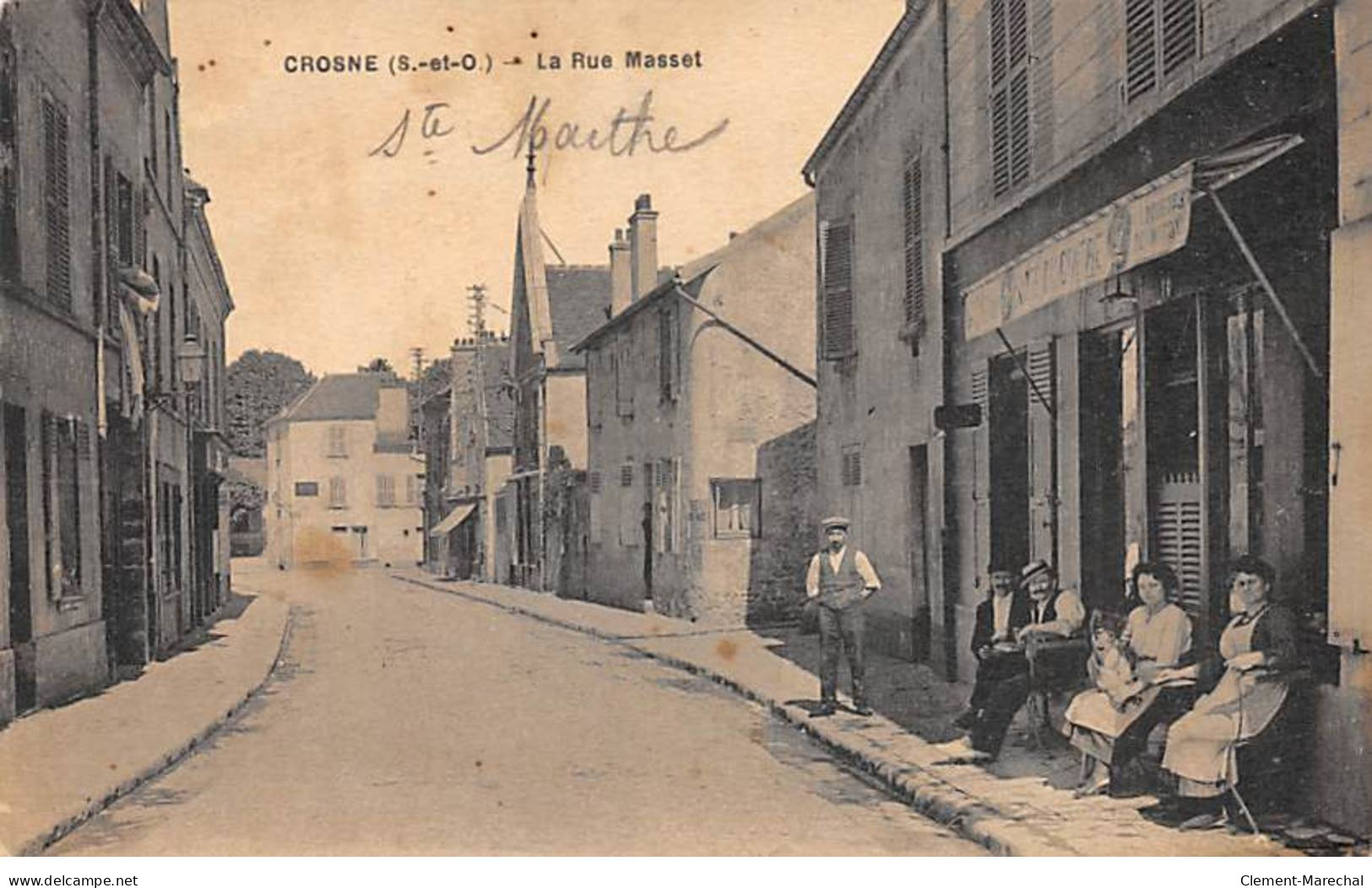 CROSNE - La Rue Masset - état - Crosnes (Crosne)