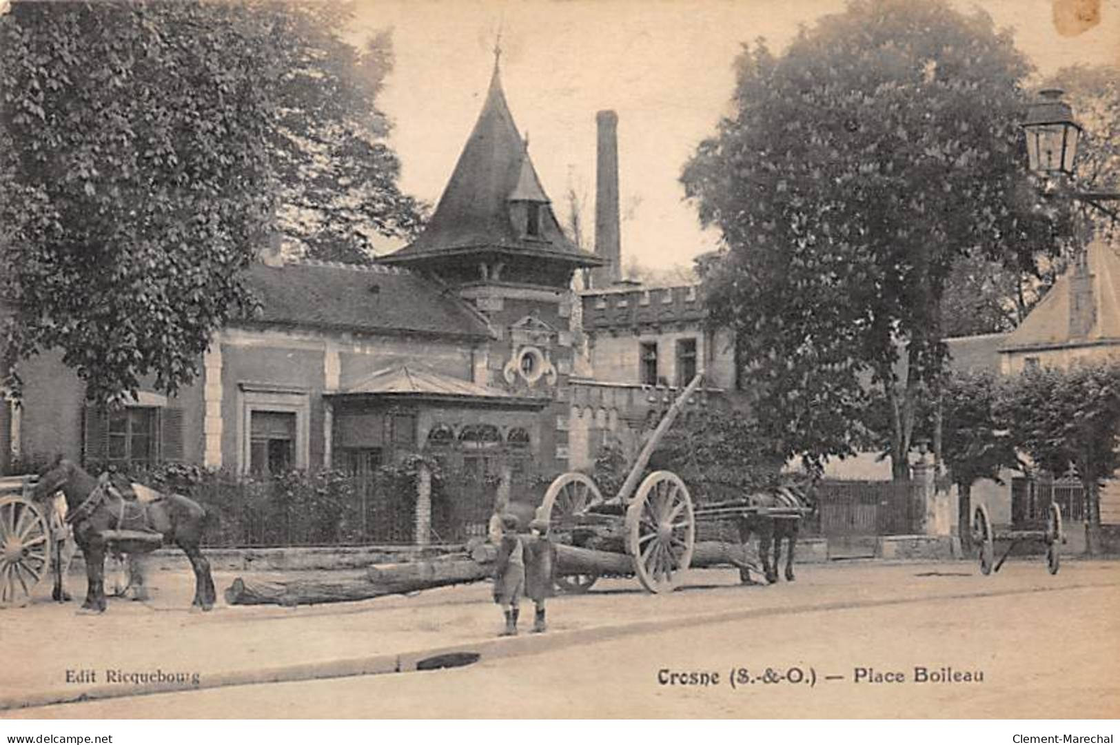 CROSNE - Place Boileau - Très Bon état - Crosnes (Crosne)