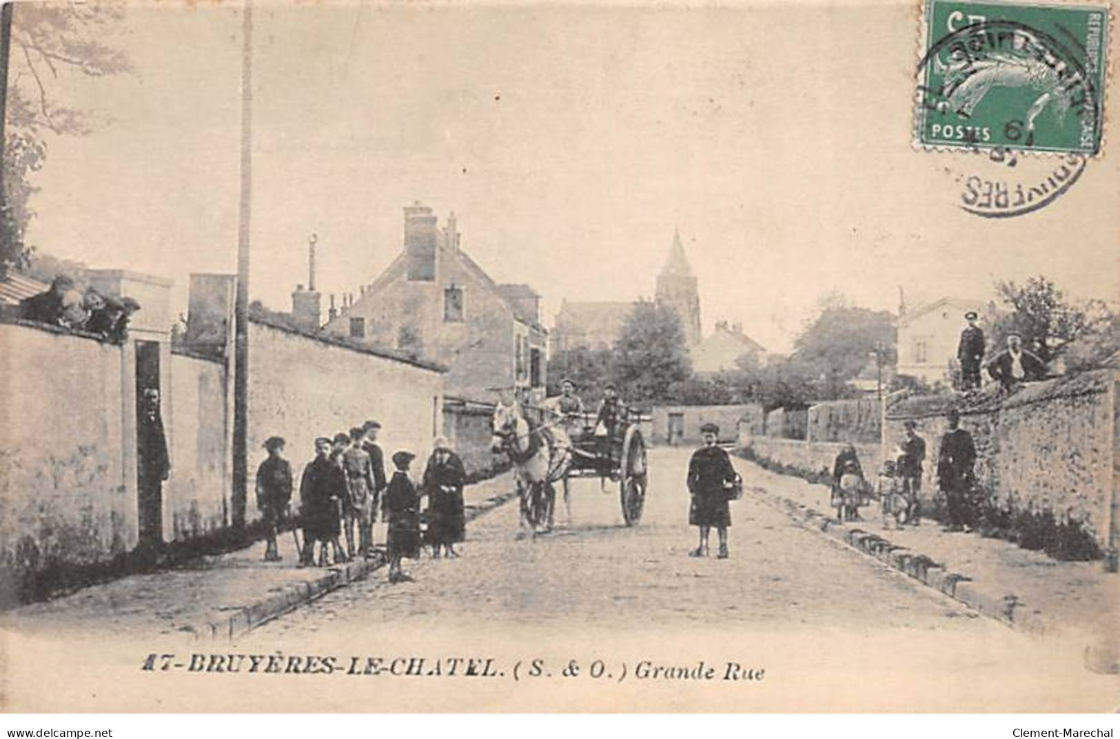 BRUYERES LE CHATEL - Grande Rue - Très Bon état - Bruyeres Le Chatel