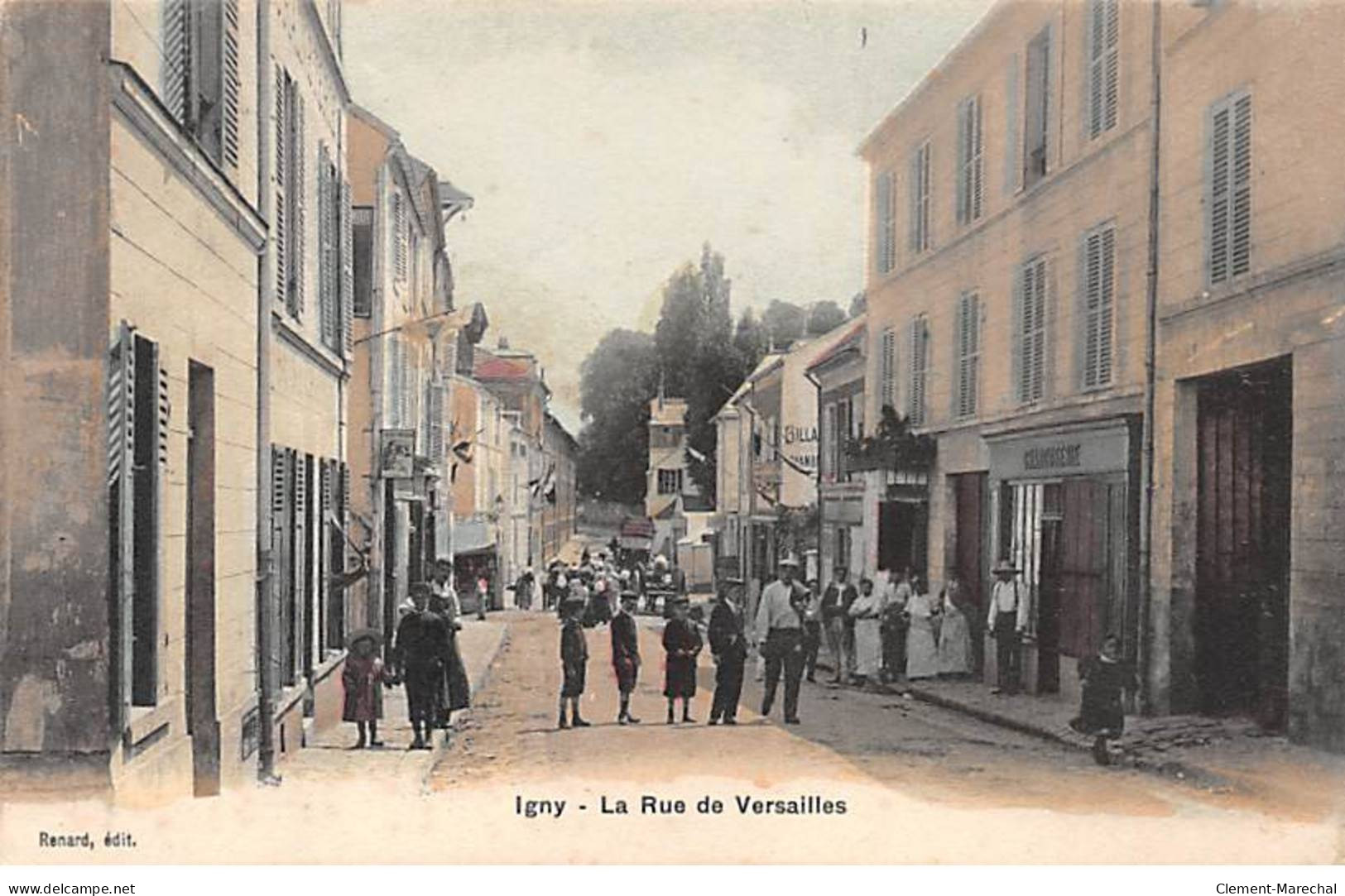 IGNY - La Rue De Versailles - Très Bon état - Igny