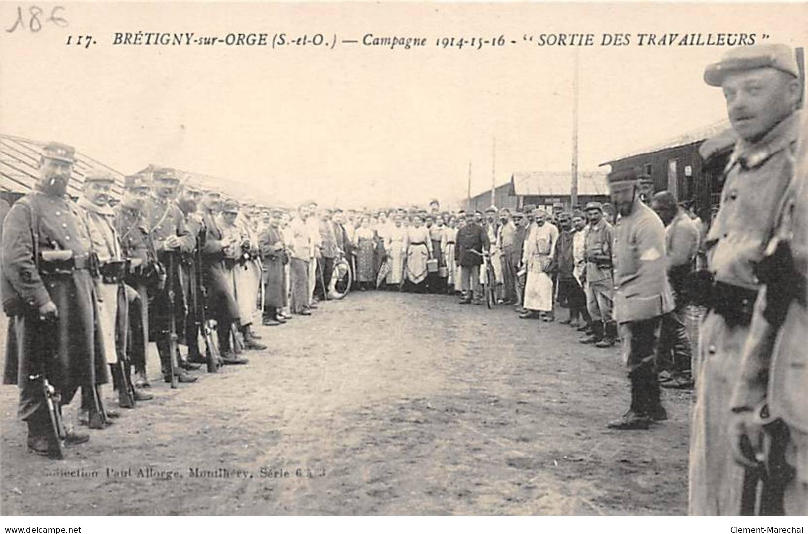 BRETIGNY SUR ORGE - Campagne 1914 15 16 - " Sortie Des Travailleurs " - Très Bon état - Bretigny Sur Orge