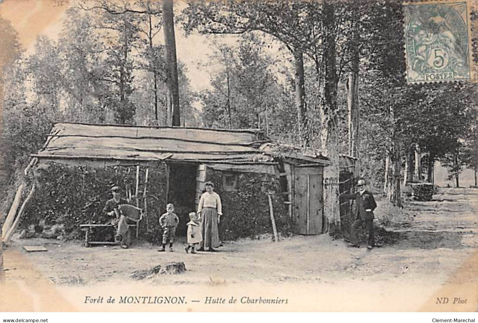 Forêt De MONTLIGNON - Hutte De Charbonniers - état - Montlignon