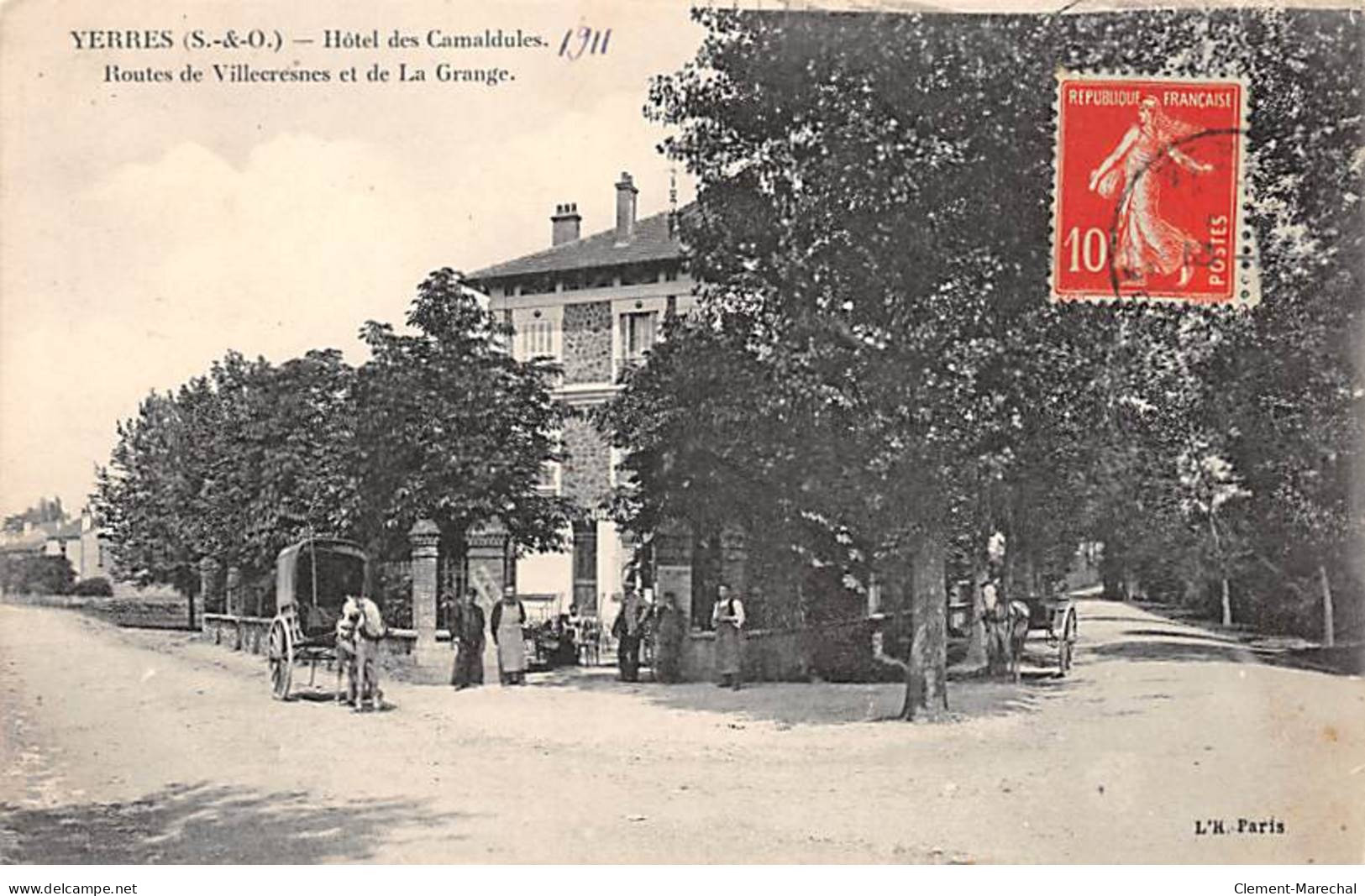 YERRES - Hôtel Des Camaldules - Routes De Villecresnes Et De La Grange - Très Bon état - Yerres