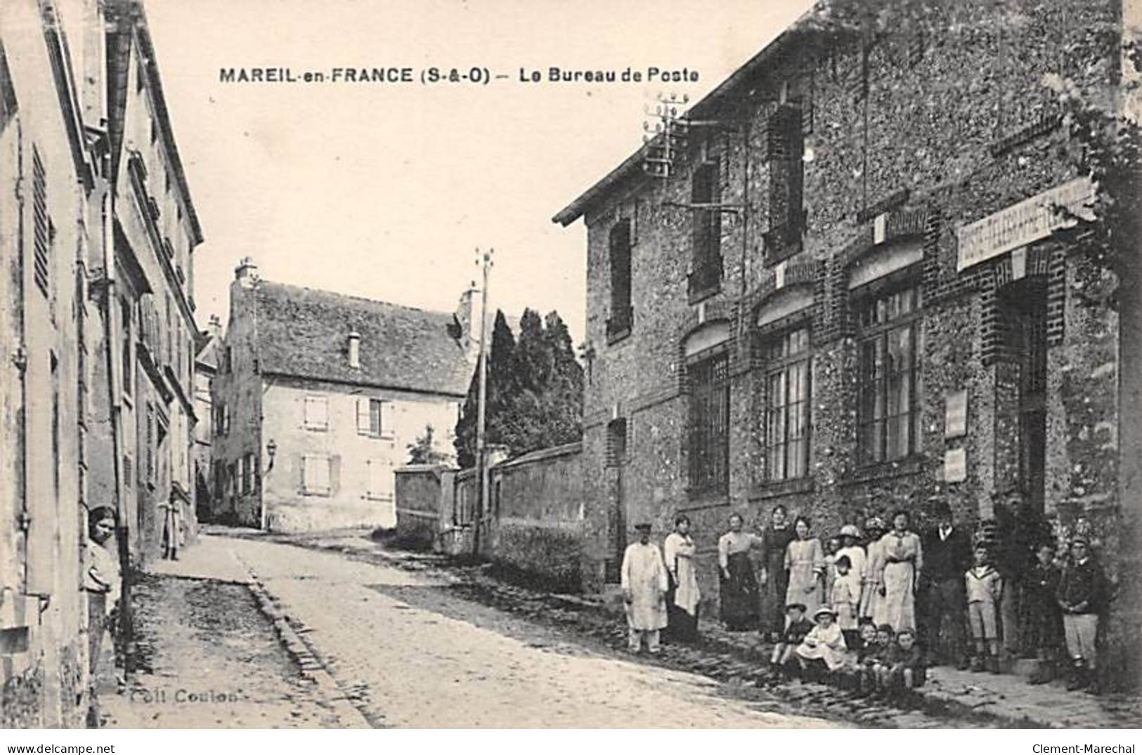 MAREIL EN FRANCE - Le Bureau De Poste - Très Bon état - Otros & Sin Clasificación