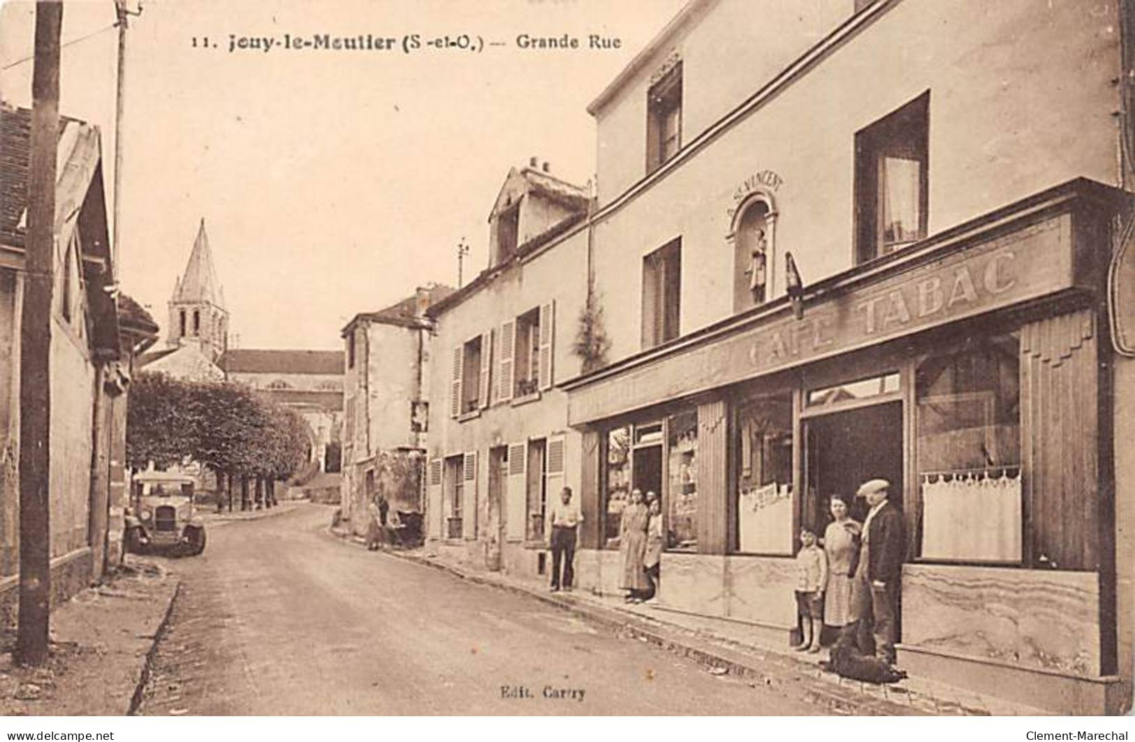 JOUY LE MOUTIER - Grande Rue - Très Bon état - Jouy Le Moutier