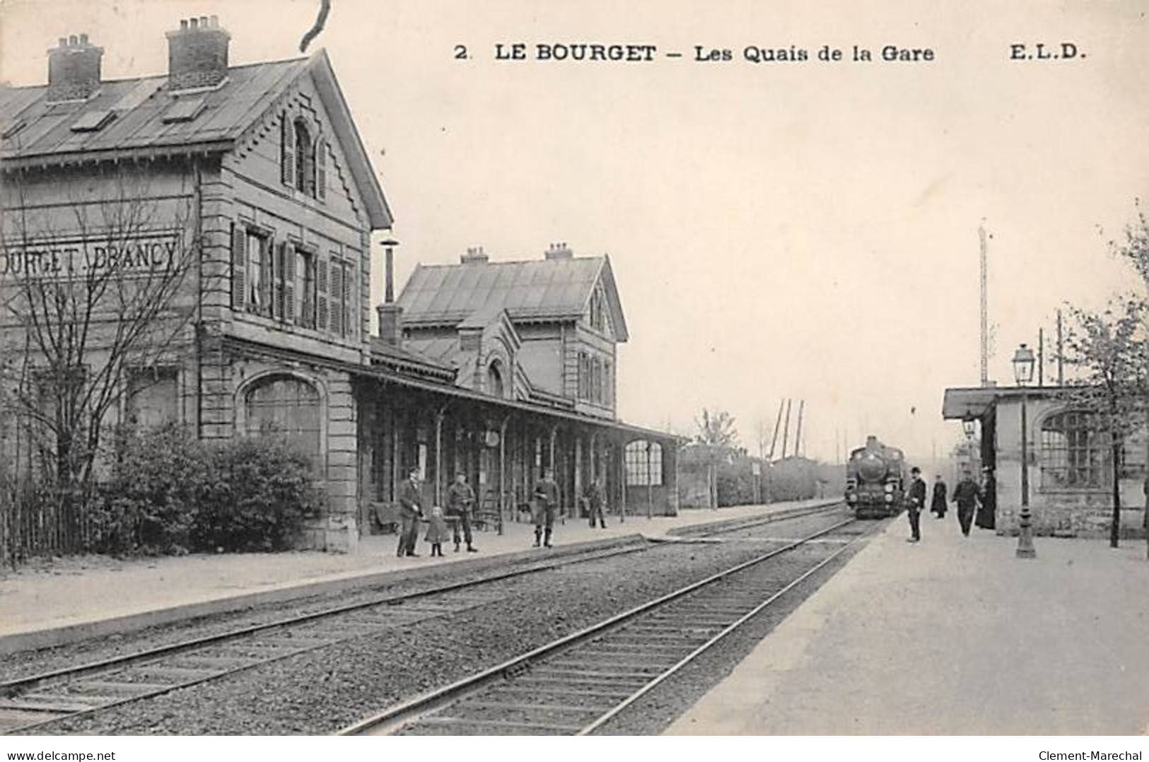 LE BOURGET - Les Quais De La Gare - état - Le Bourget