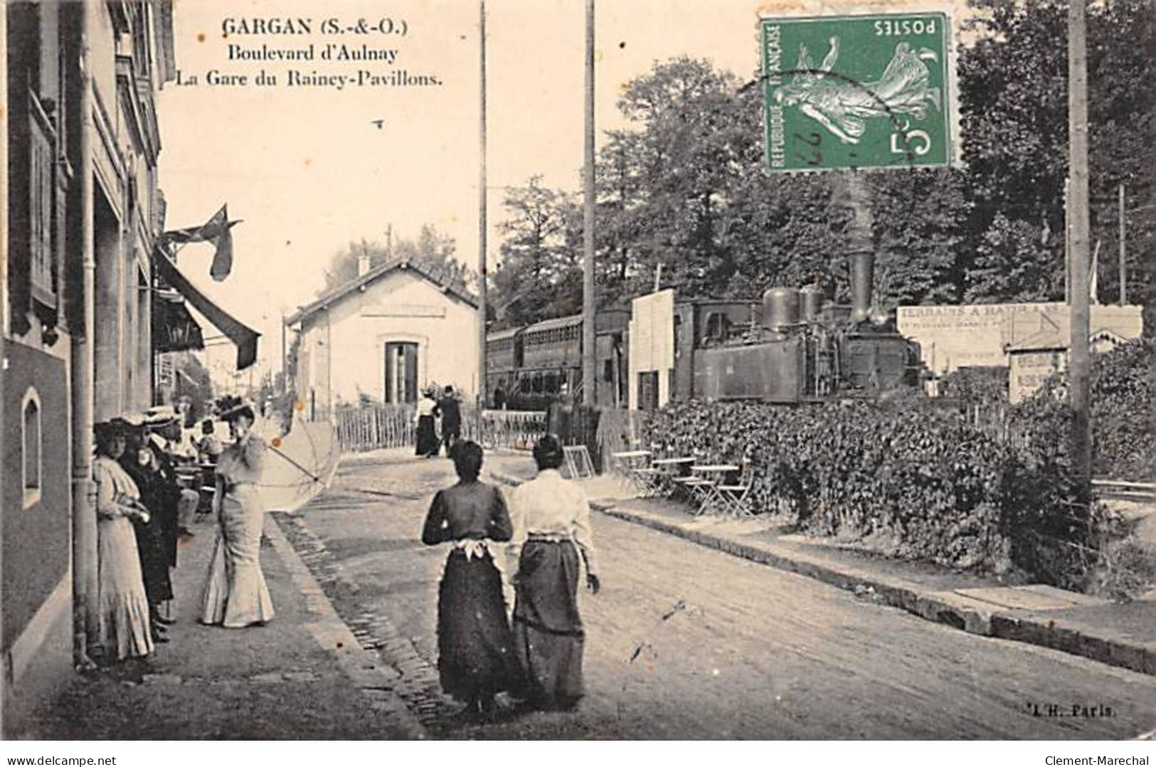 GARGAN - Boulevard D'Aulnay - La Gare Du Raincy Pavillons - Très Bon état - Otros & Sin Clasificación