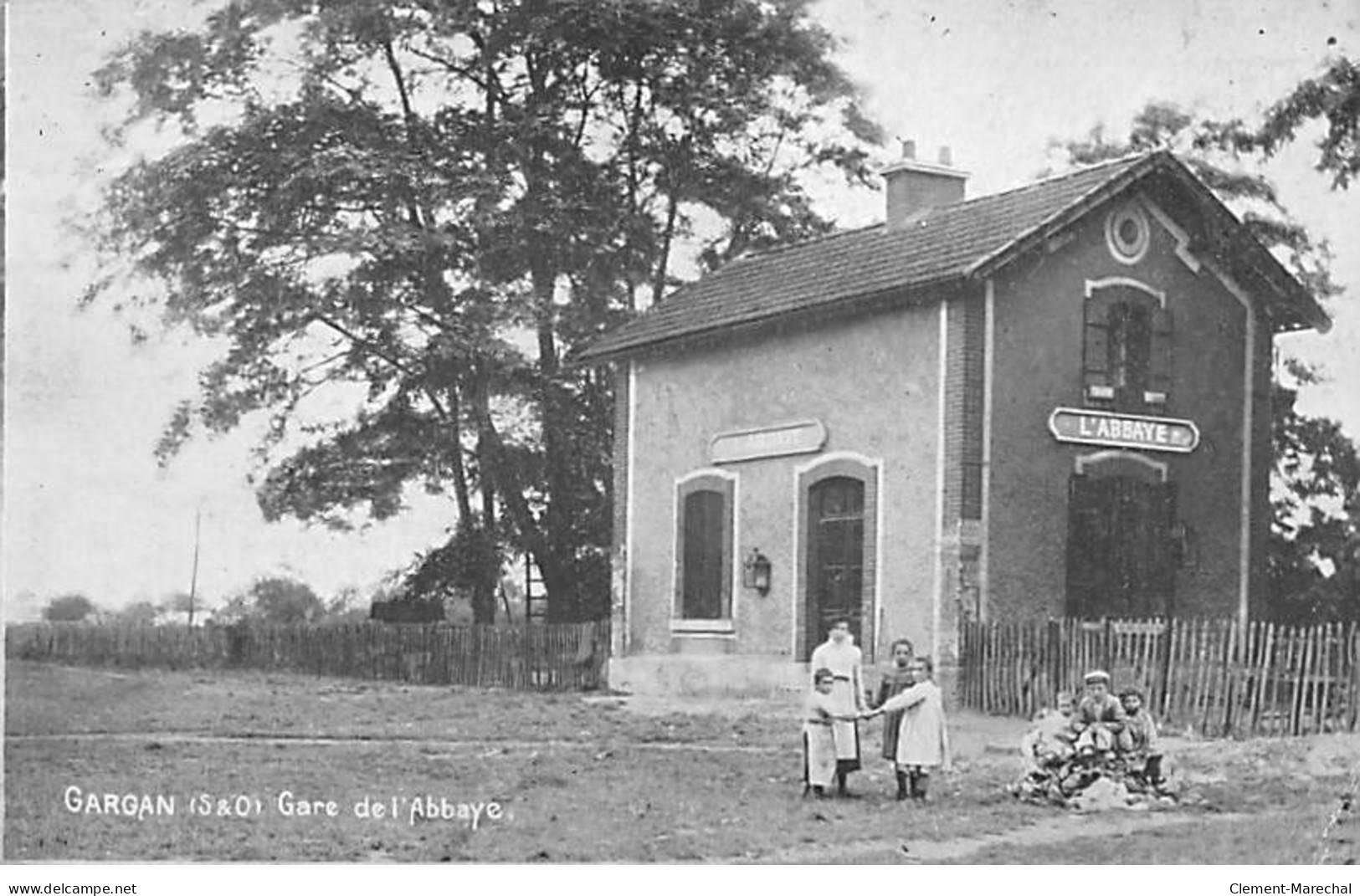 GARGAN - Gare De L'Abbaye - état - Otros & Sin Clasificación