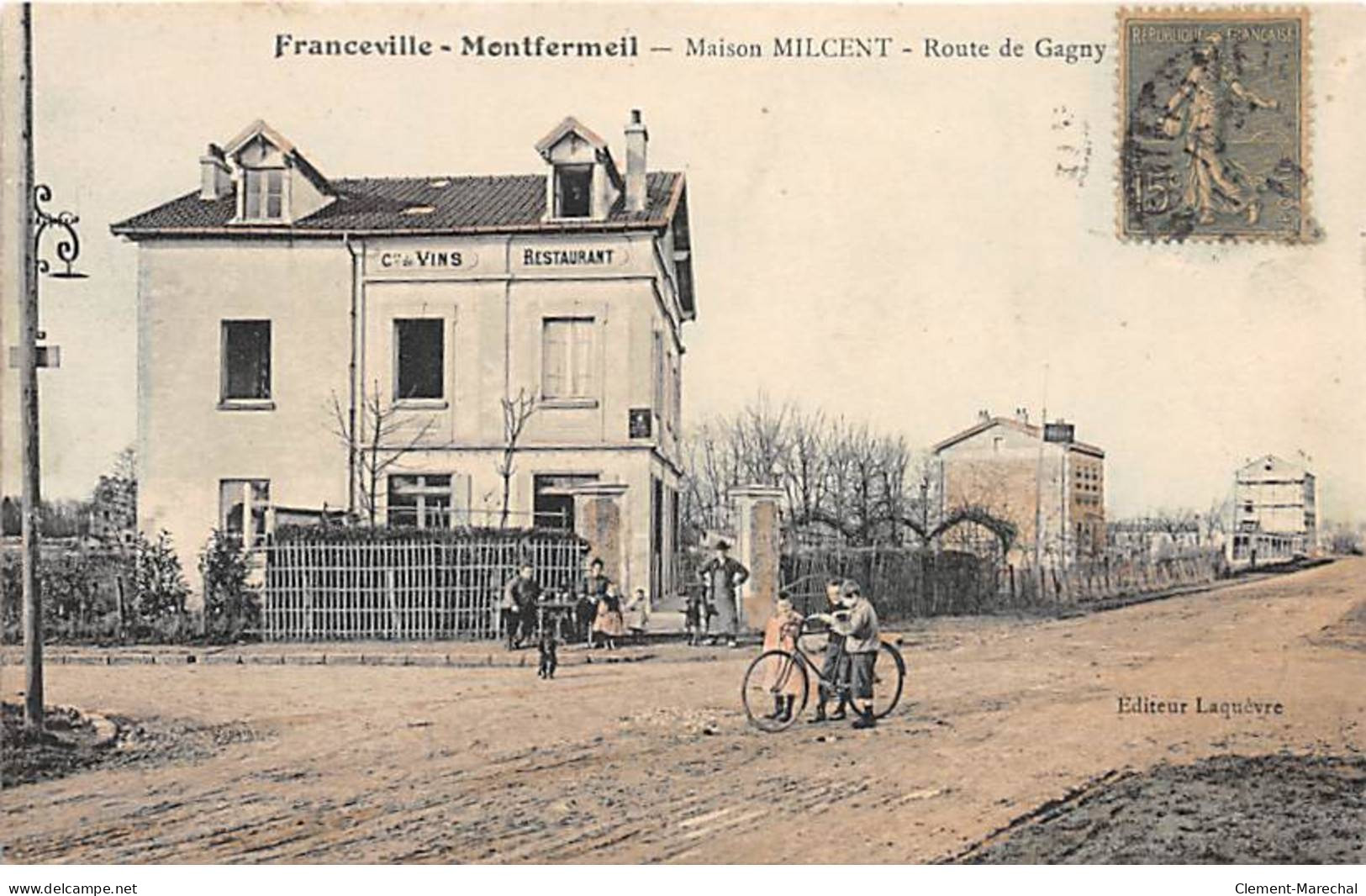 FRANCEVILLE - MONTFERMEIL - Maison MILCENT - Route De Gagny - Très Bon état - Montfermeil