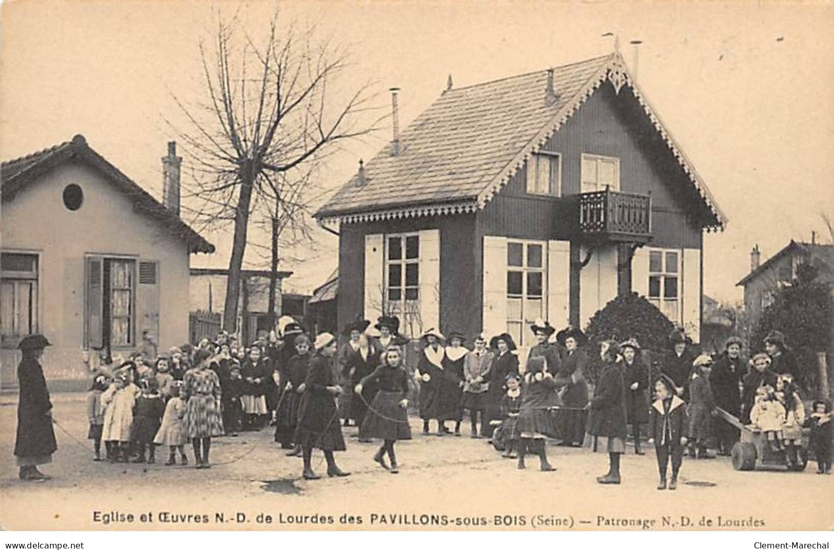 Eglise Et Oeuvres N. D. De Lourdes Des PAVILLONS SOUS BOIS - Patronage N. D. De Lourdes - Très Bon état - Otros & Sin Clasificación