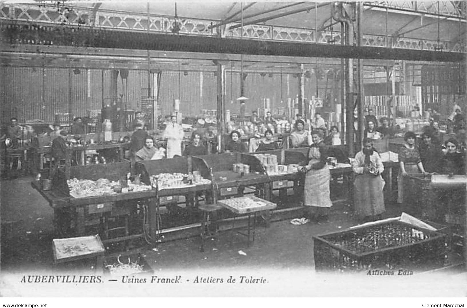 AUBERVILLIERS - Usine Franck - Ateliers De Tolerie - Très Bon état - Aubervilliers