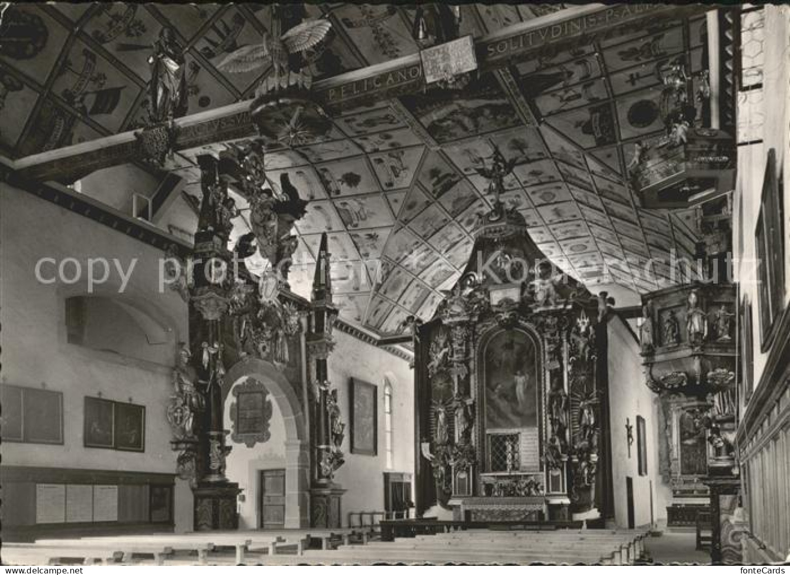 11648155 Hergiswald Inneres Wallfahrtskirche Kriens - Autres & Non Classés
