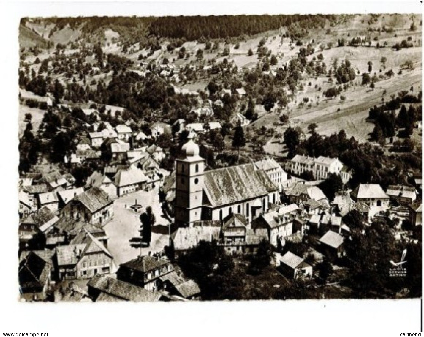 SAINT-AMARIN (68) - Vue Aérienne Place De L'Eglise - Saint Amarin