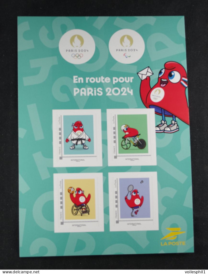 France 2024 - Collector Neuf " En Route Pour Paris 2024" - Used Stamps