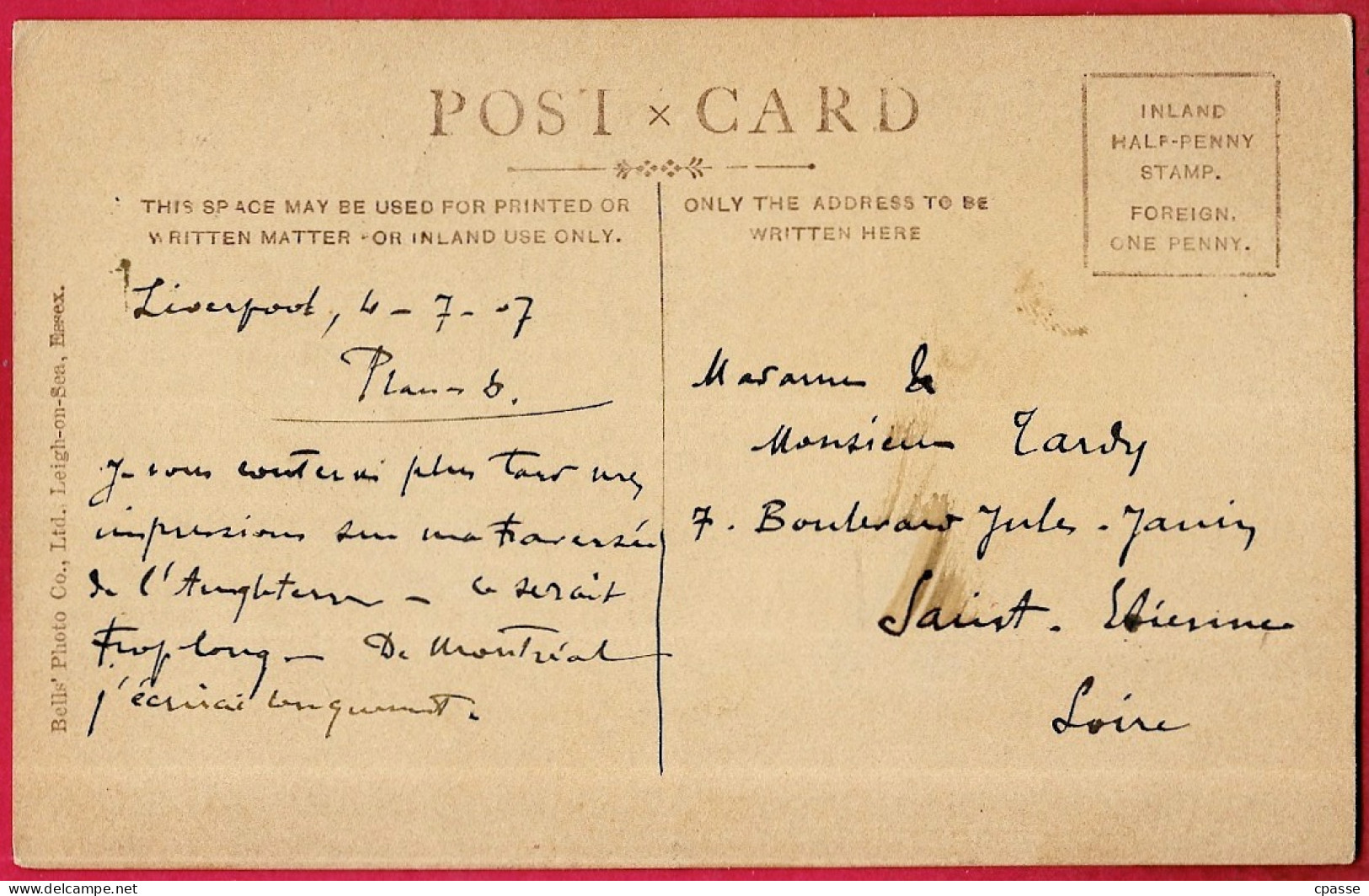 CPA Post Card UK LIVERPOOL Lancashire - Lord St. - Liverpool