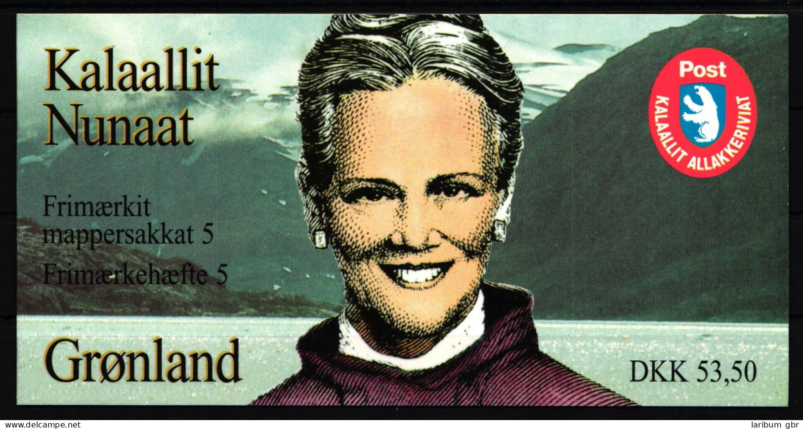 Grönland 300-304 Postfrisch Als H-Blatt #KK102 - Autres & Non Classés