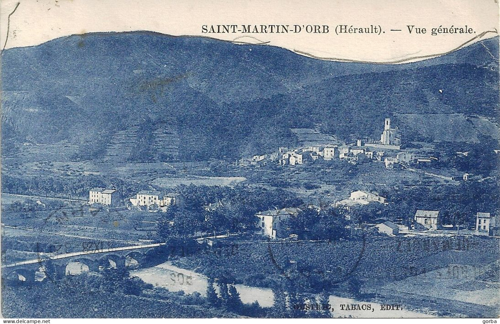 *CPA  - 34 - Saint Martin D'Orb - Vue Générale - Other & Unclassified