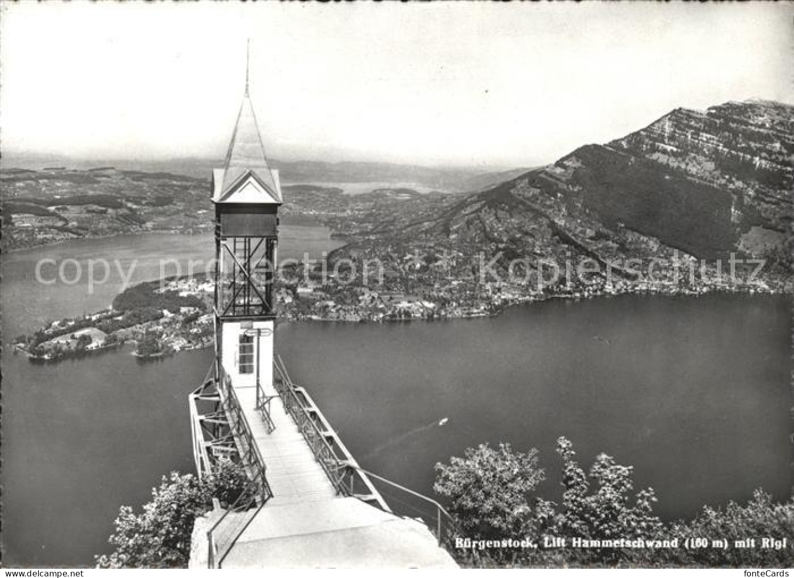 11647944 Buergenstock Lift Hammetschwand Rigi Buergenstock - Autres & Non Classés