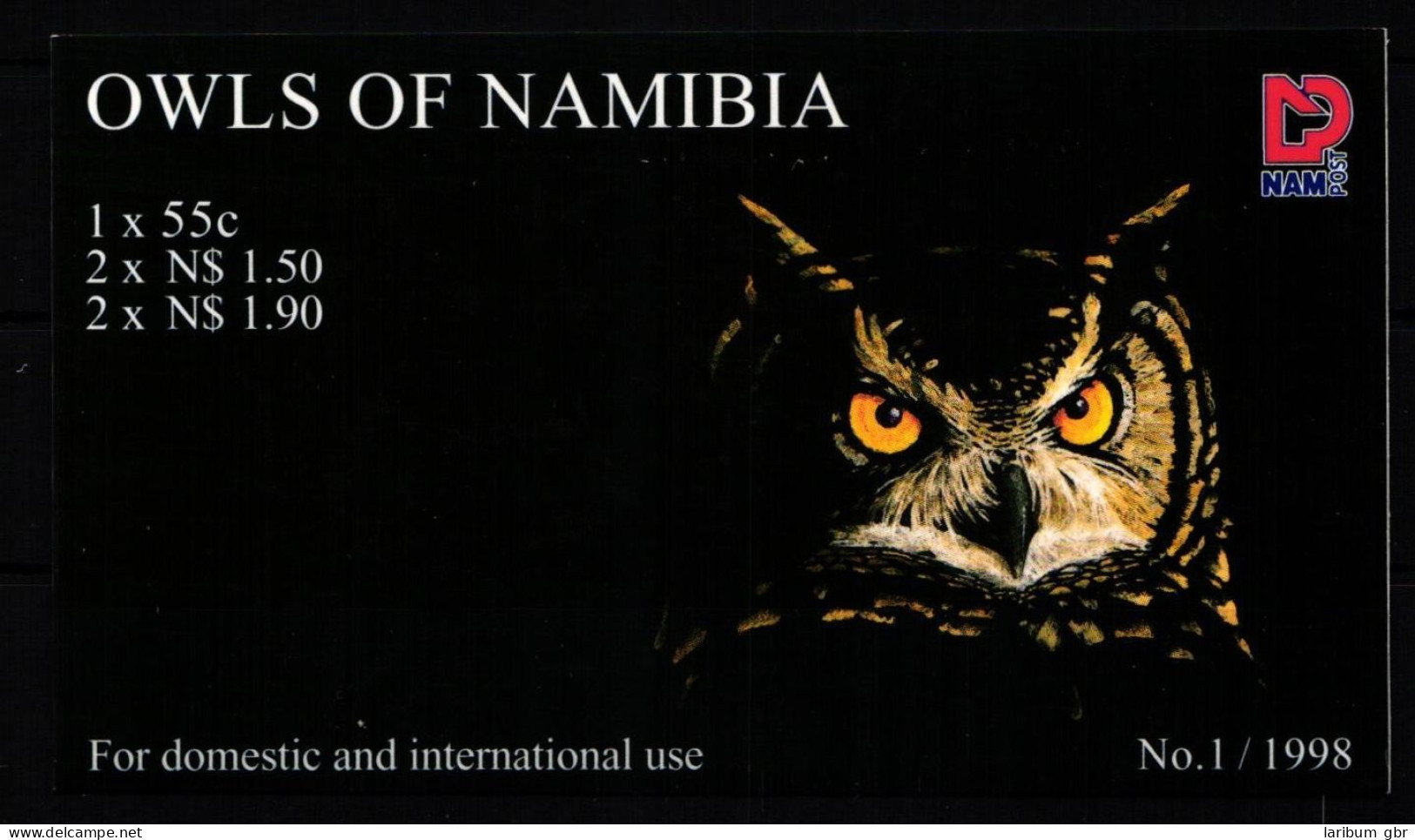 Namibia 937-941 Postfrisch Als Markenheftchen #KK176 - Namibie (1990- ...)