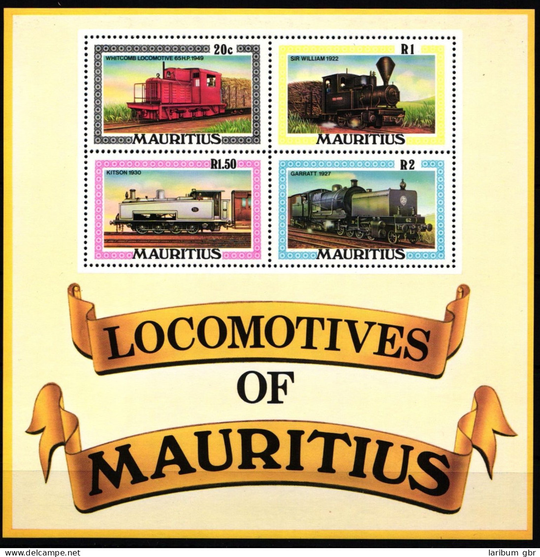 Mauritius Block 9 Postfrisch #NP170 - Mauritius (1968-...)