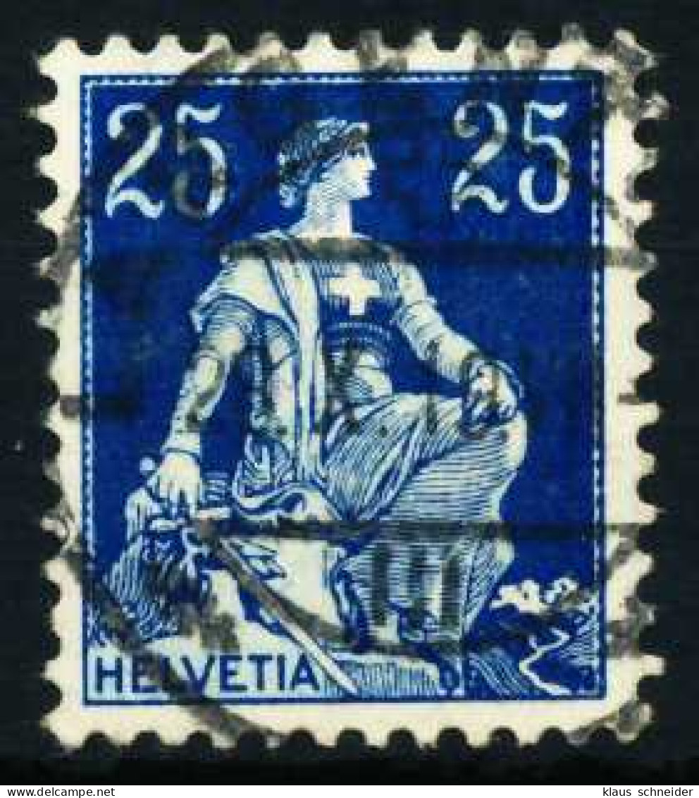 SCHWEIZ 1908 Nr 103 Gestempelt X4C6222 - Usati