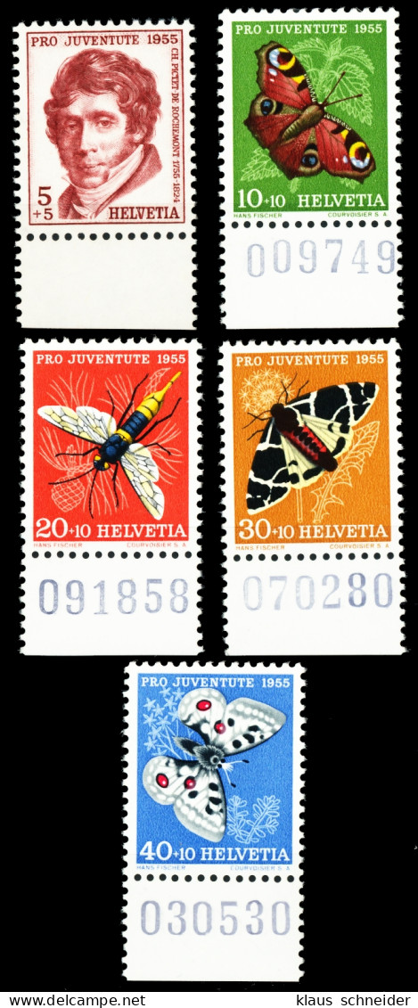 SCHWEIZ PRO JUVENTUTE Nr 618-622 Postfrisch URA X543C46 - Unused Stamps