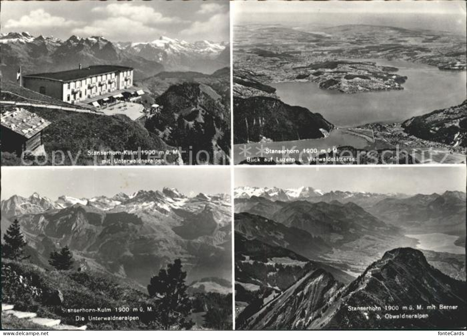 11647931 Stanserhorn Vierwaldstaettersee Unterwaldneralpen Stanserhorn - Sonstige & Ohne Zuordnung