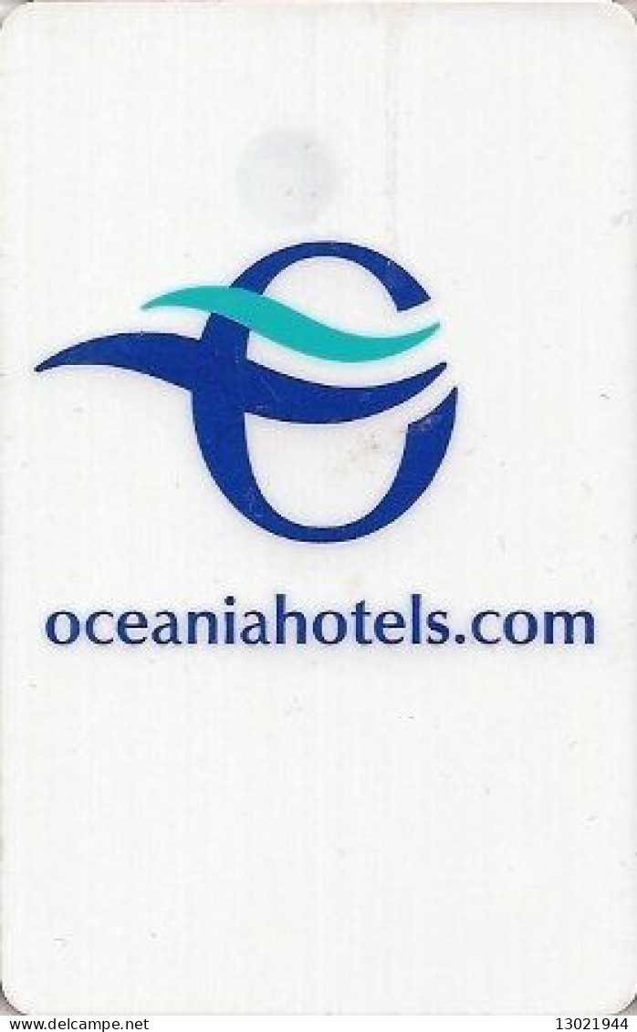 FRANCIA  KEY HOTEL   Oceania Hotels - Hotelsleutels (kaarten)