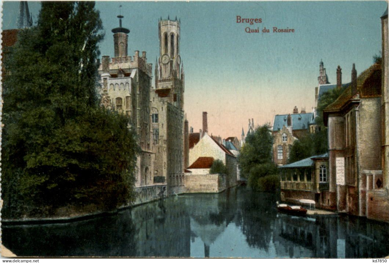 Bruges - Quai Du Rosaire - Feldpost 6. Res Inf Regiment - Brugge