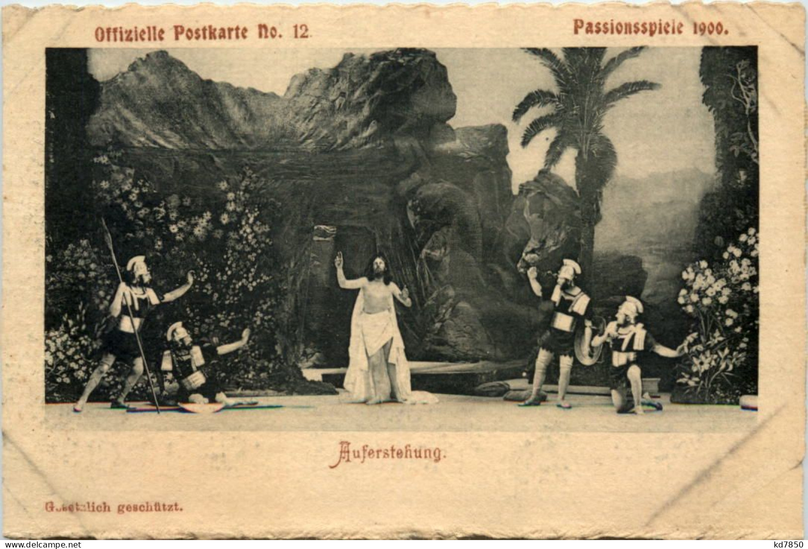 Oberammergau - Passionsspiele 1900 - Oberammergau