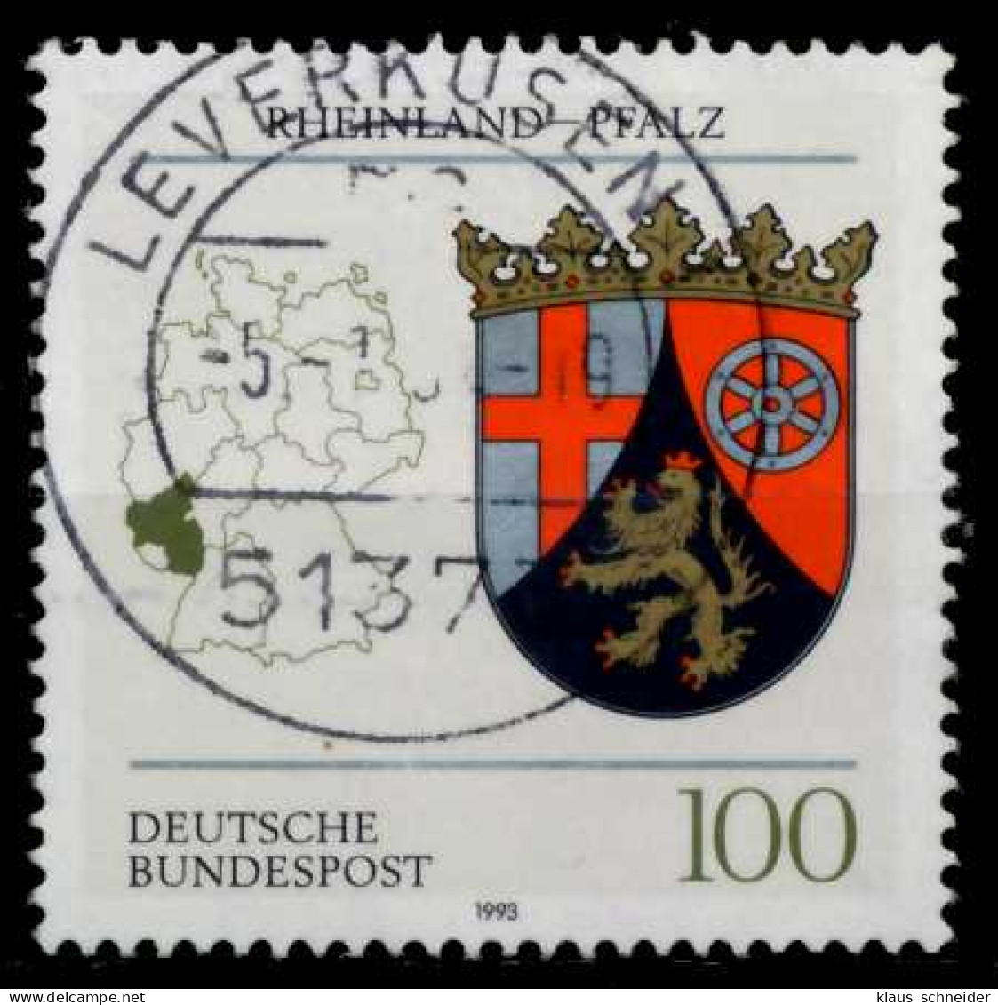 BRD 1993 Nr 1664 Zentrisch Gestempelt X7DC012 - Used Stamps