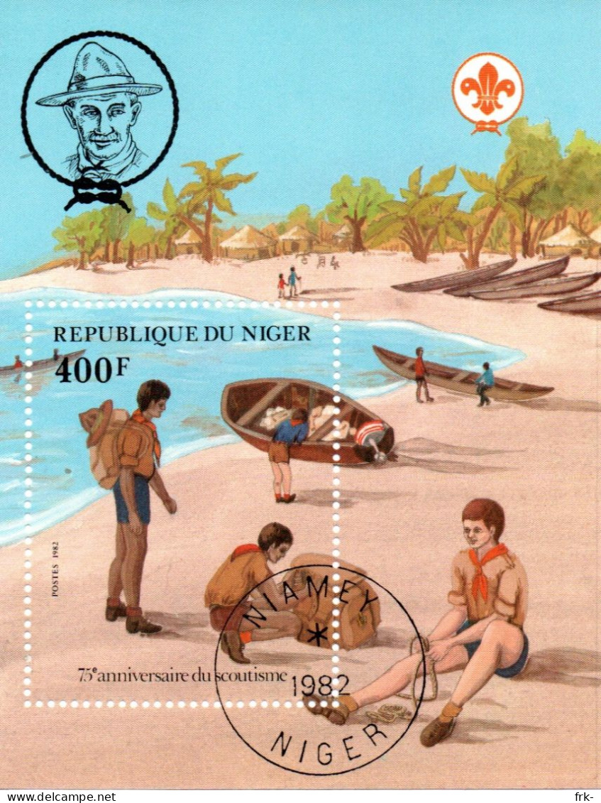 Republique Du Niger Foglietto 1982 - Niger (1960-...)